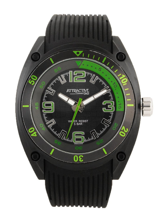 Q&Q Men Black Dial Watch