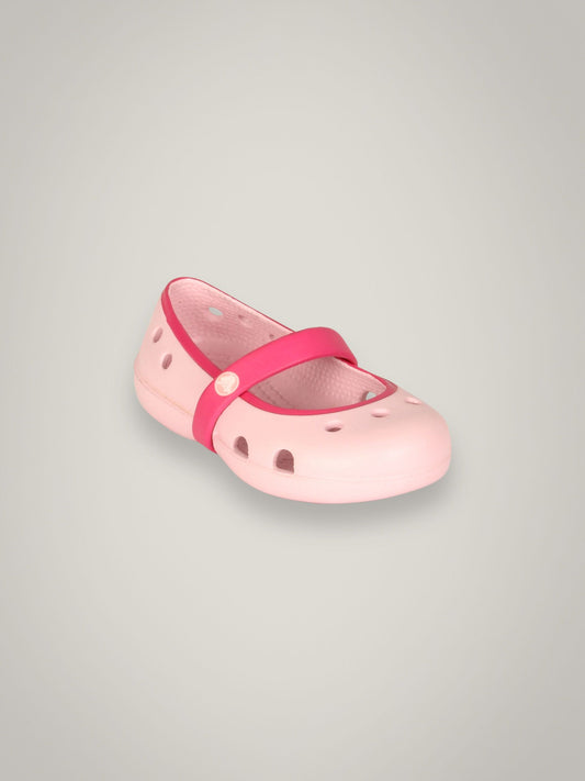 Crocs Kids Girl's Keeley Bubblegum Fuchsia Kidswear