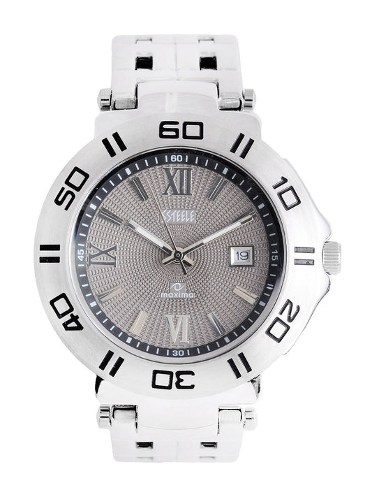 Maxima Men Grey Dial Watch