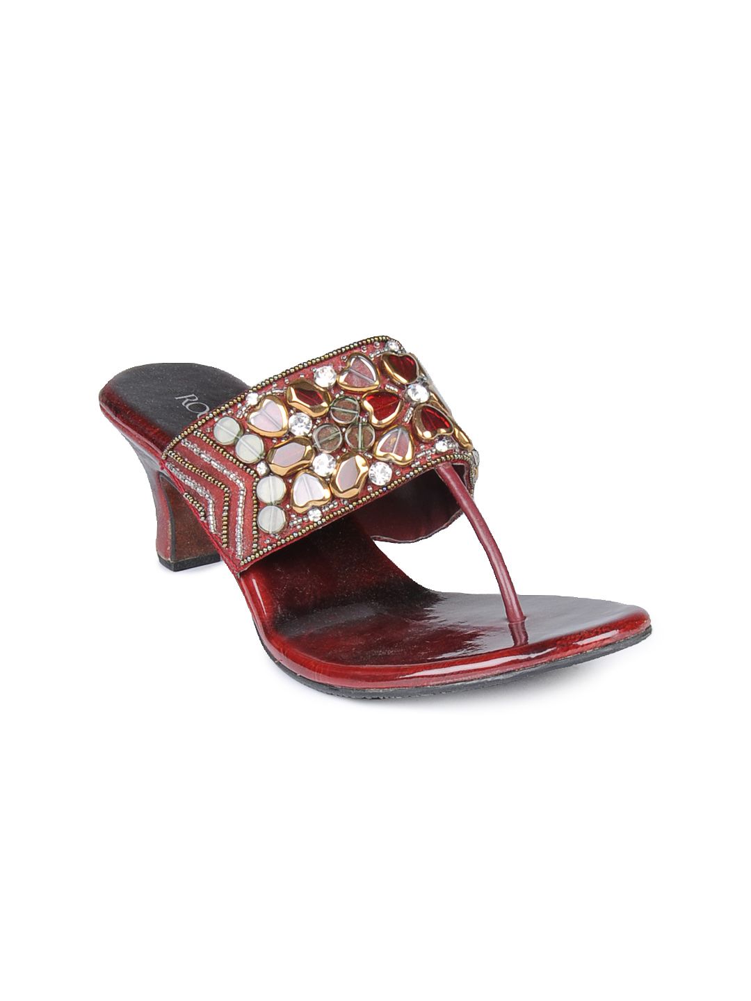 Rocia Women Maroon Sandals