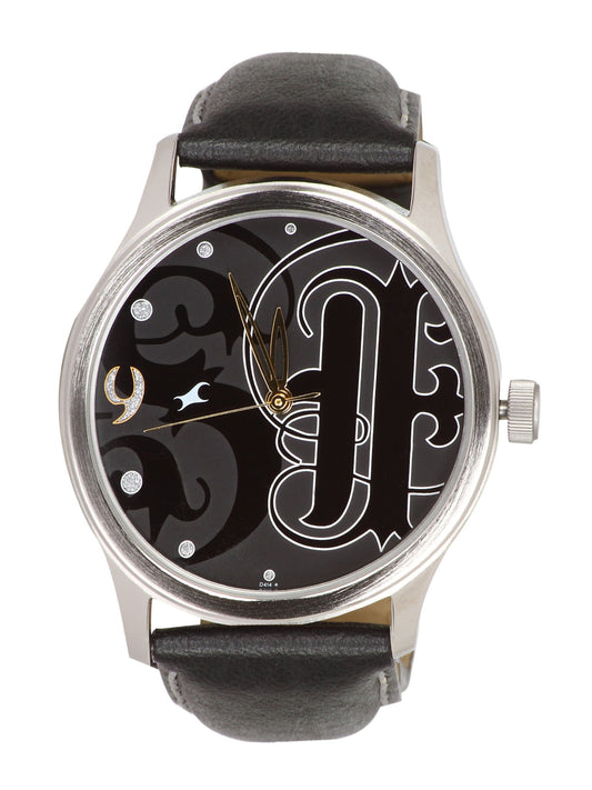 Fastrack Men Hip Hop Analog Steel Black Watch