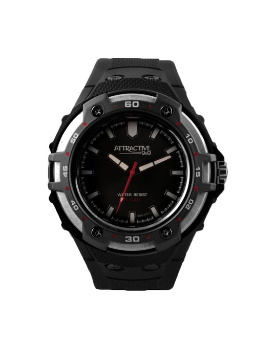 Q&Q Men Black Dial Watch DD02J001Y