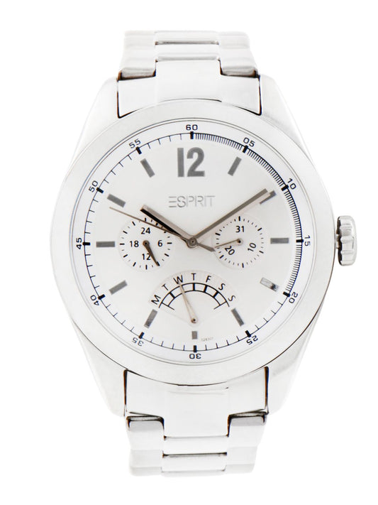 Esprit Men White Dial Watch