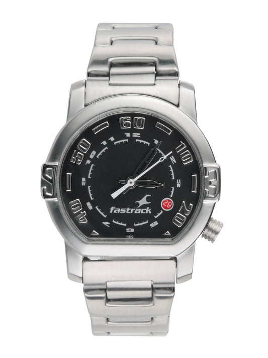 Fastrack Men Black Dial Watch N1161SM02