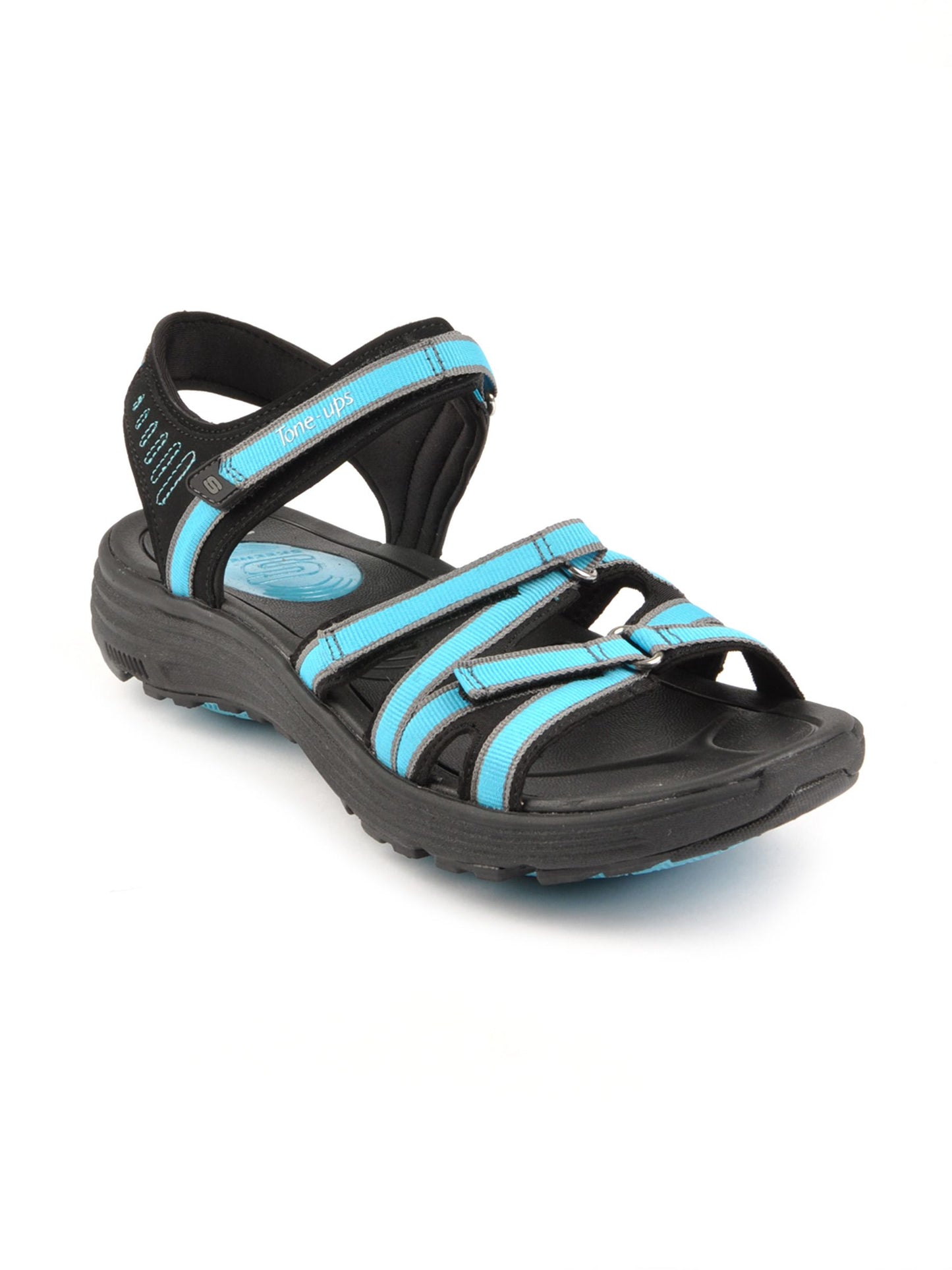Skechers Women Tone Black Sandals