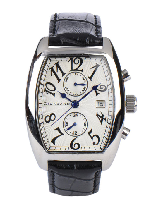 Giordano Men White Dial Watch