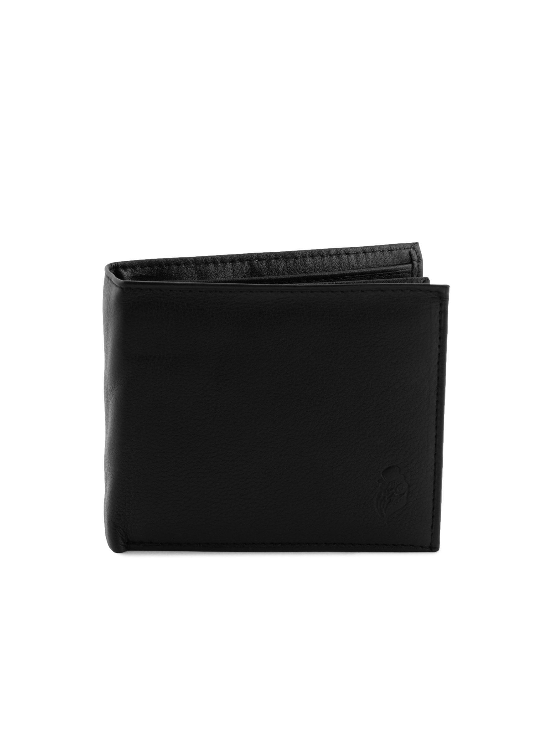 Reid&Taylor Men Solid Black Wallet