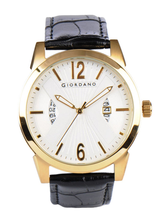 Giordano Men White Dial Watch