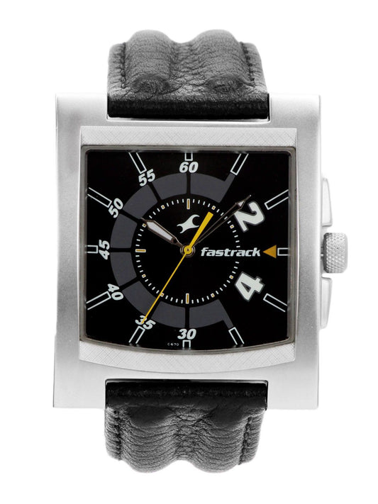 Fastrack Men Black Dial Watch