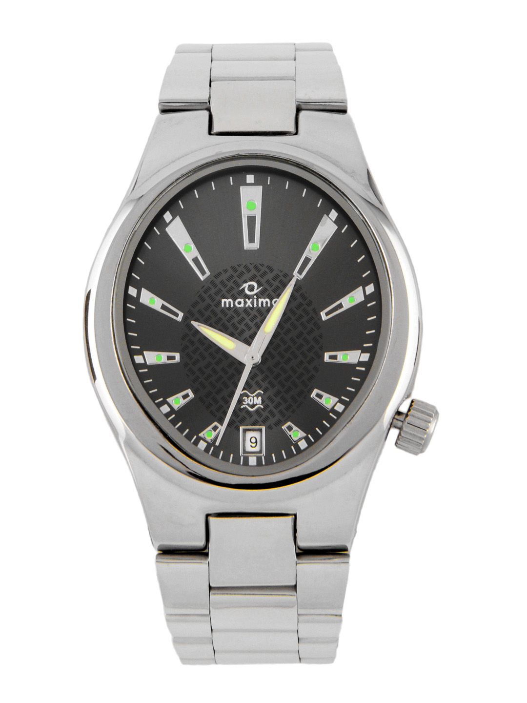Maxima Men Grey Dial Watch