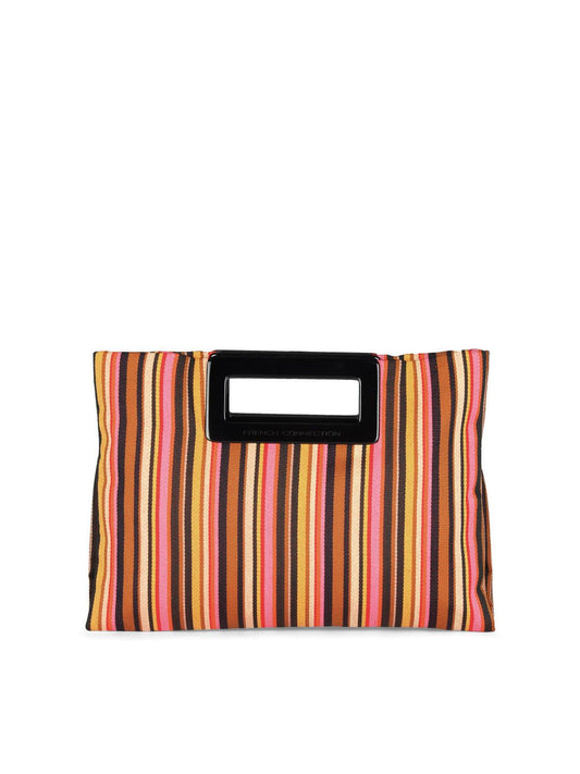 French Connection Women Multi Stripe Hand Bag