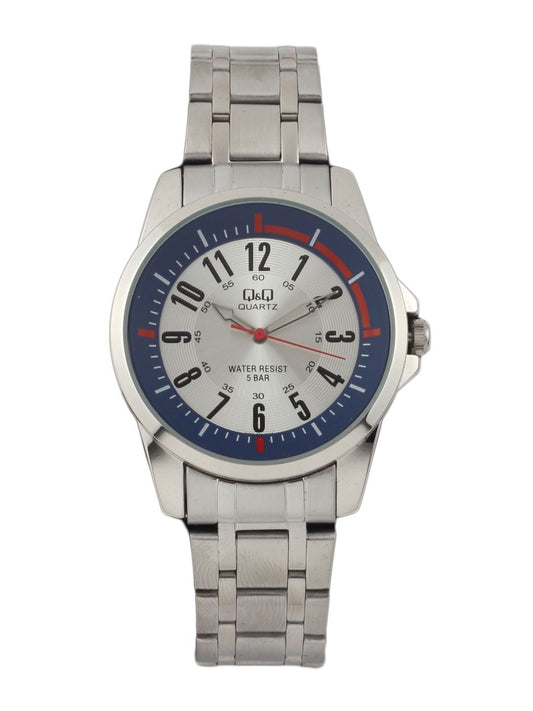 Q&Q Men Steel Dial Watch