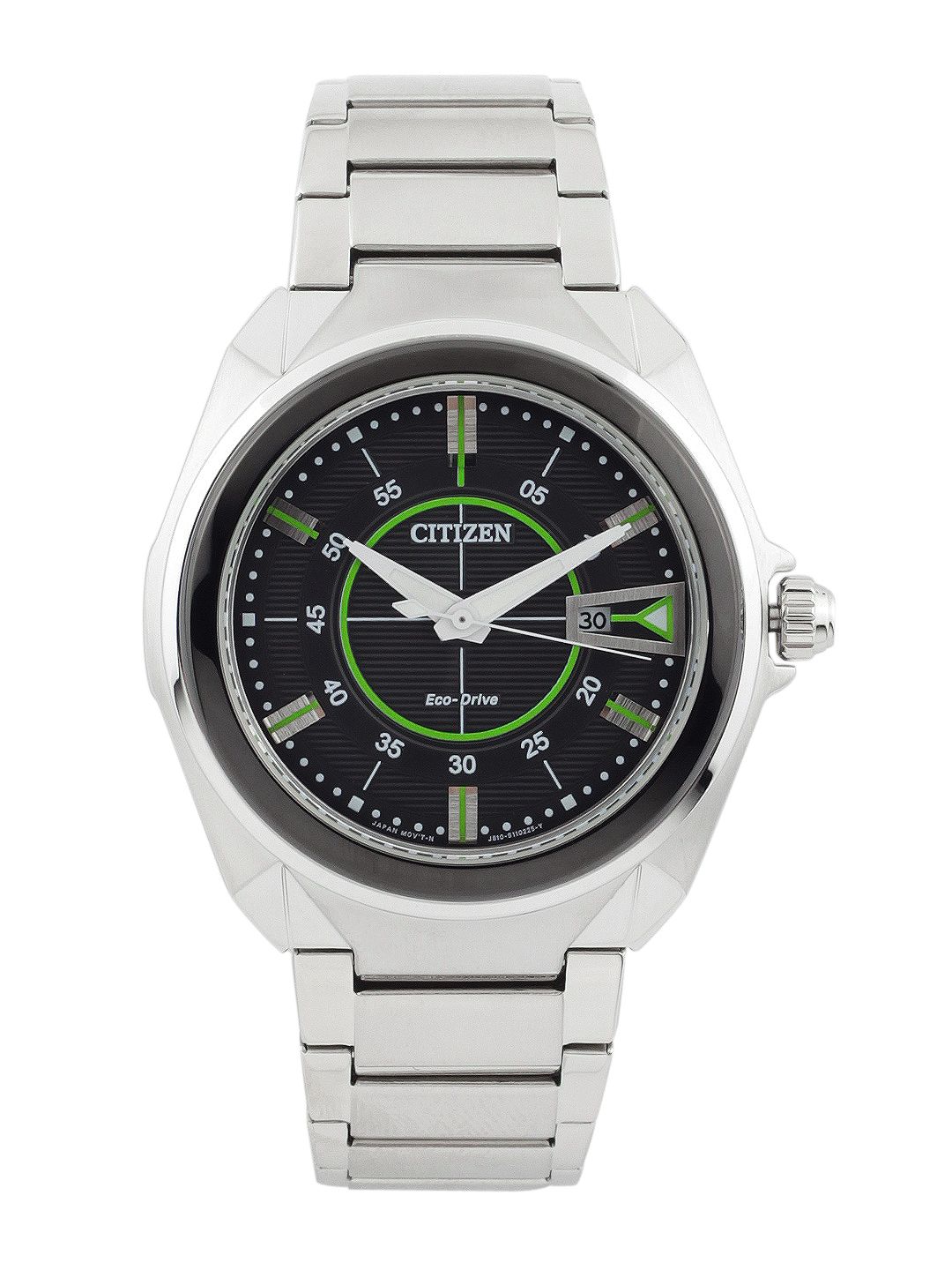 Citizen Men Black Dial Eco-Drive Watch