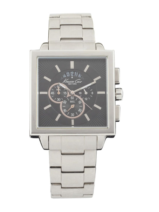 Kenneth Cole Men Black Dial Chronograph Watch