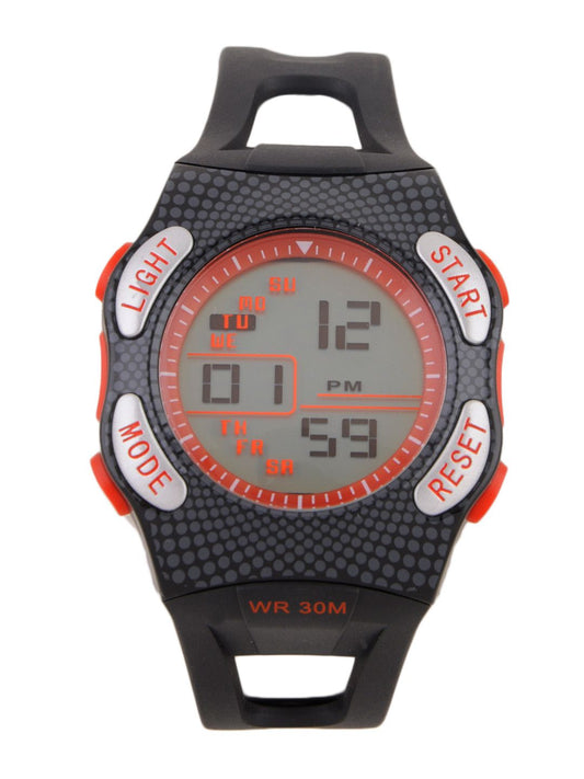 Maxima Men Black Digital Watch