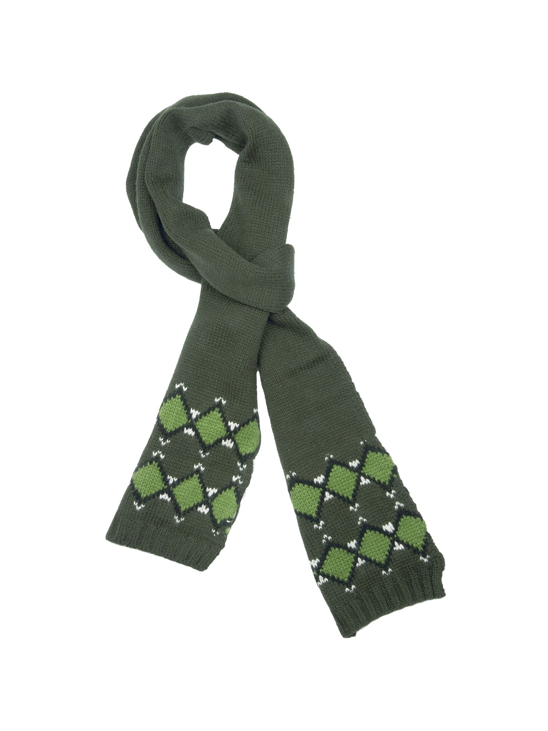 United Colors of Benetton Men Solid Green Muffler