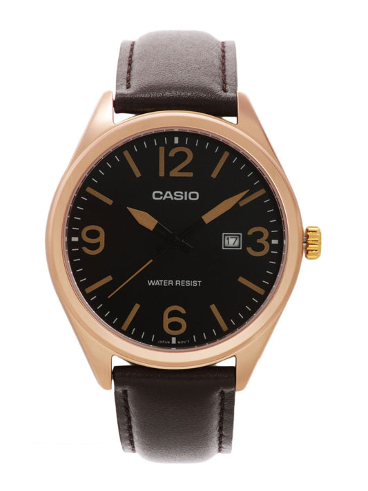 CASIO ENTICER Men Black Dial Analogue Watch A628 