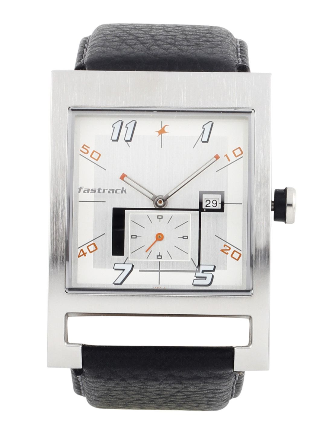 Fastrack Men Steel Dial Watch