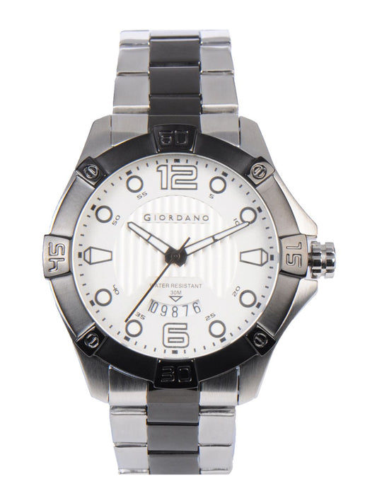 Giordano Men Silver Dial Watch
