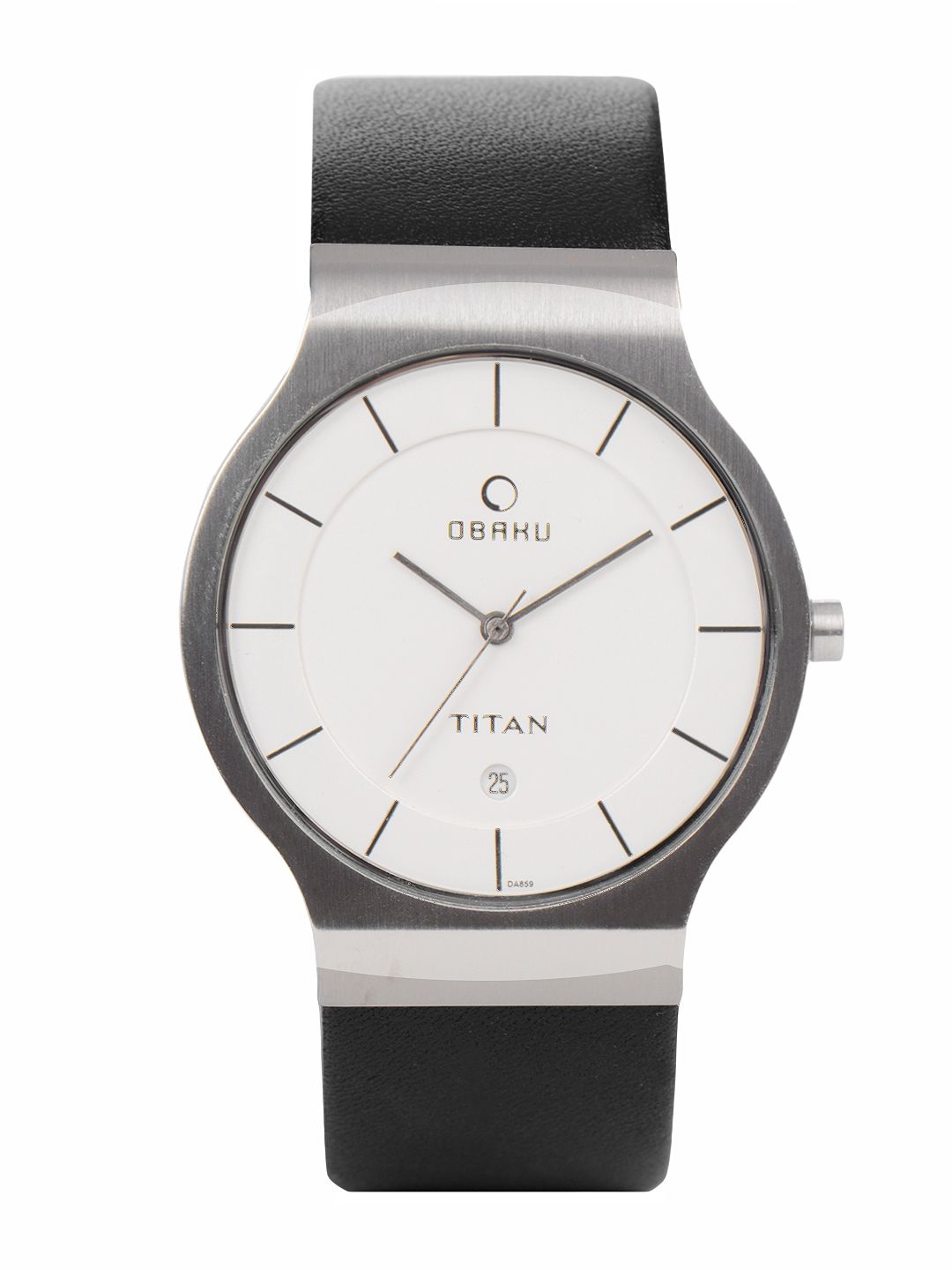 Titan Men White Dial Watch
