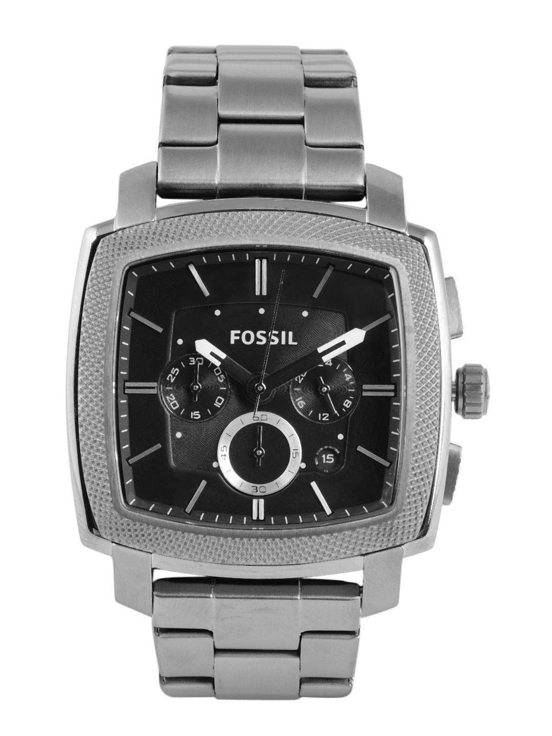 Fossil Men Black Dial Chronograph Watch FS4719