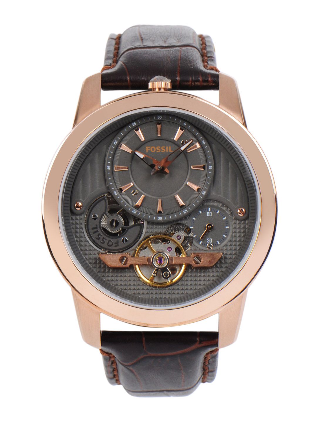 Fossil Men Grey Dial Watch ME1114
