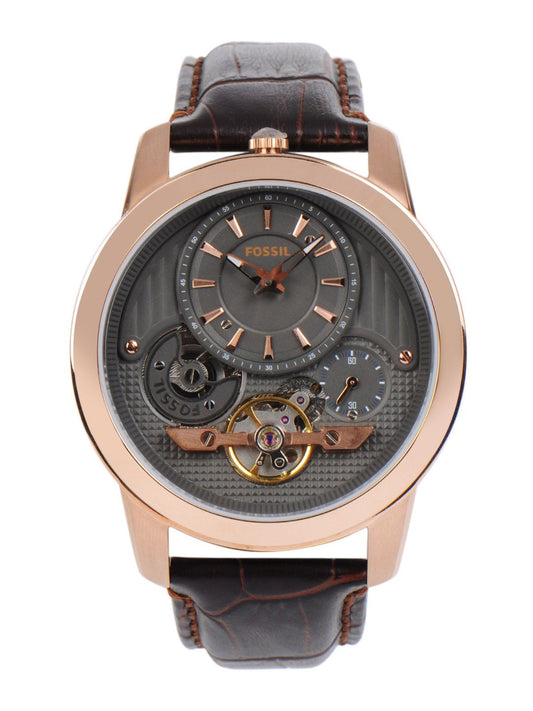Fossil Men Grey Dial Watch ME1114
