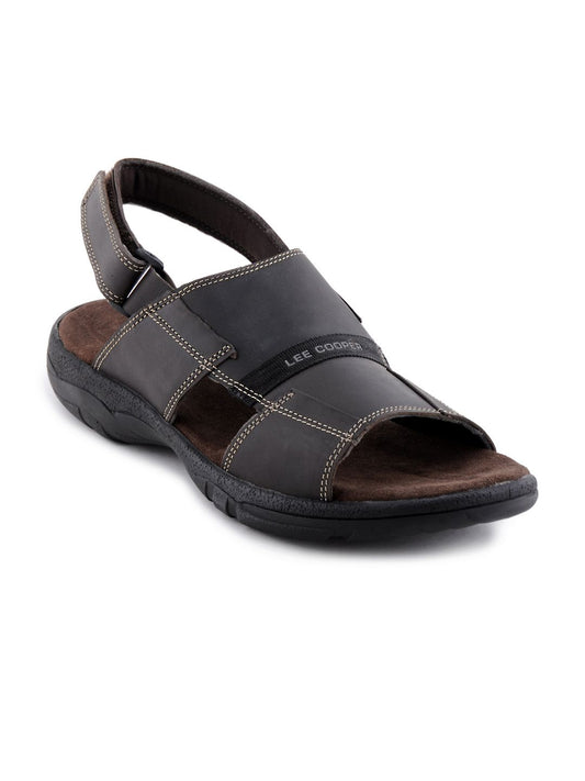 Lee Cooper Men Brown Casual Sandals