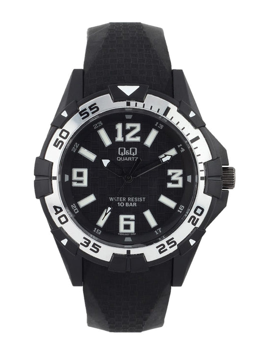 Q&Q Men Black Analog Watch