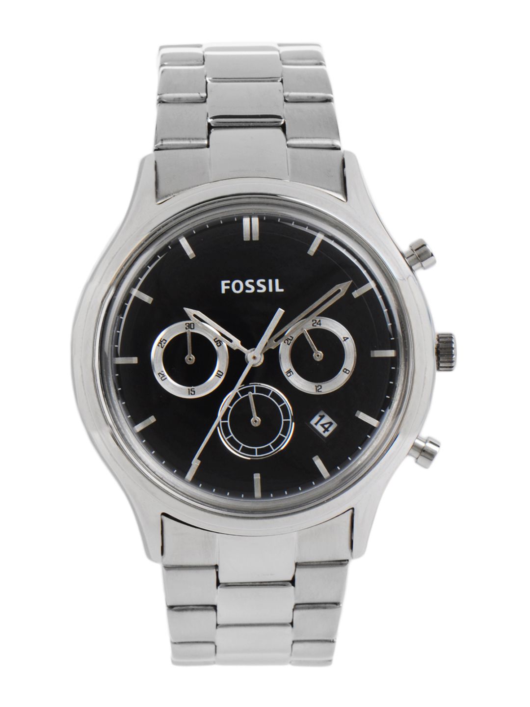 Fossil Men Black Dial Chronograph Watch FS4642