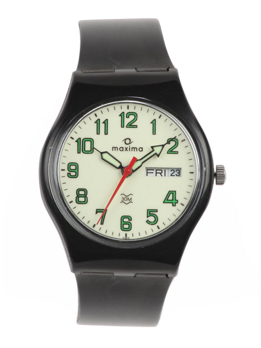 Maxima Men Green Dial Watch