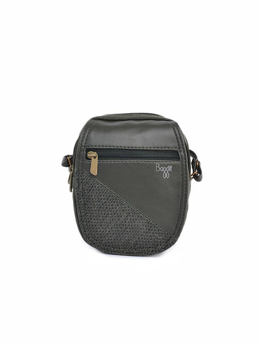 Baggit Women Parinacrush Olive Mobile Pouch