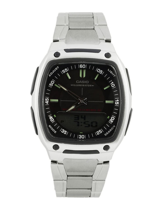 CASIO YOUTH Men Black Dial Analogue & Digital Watch AD99