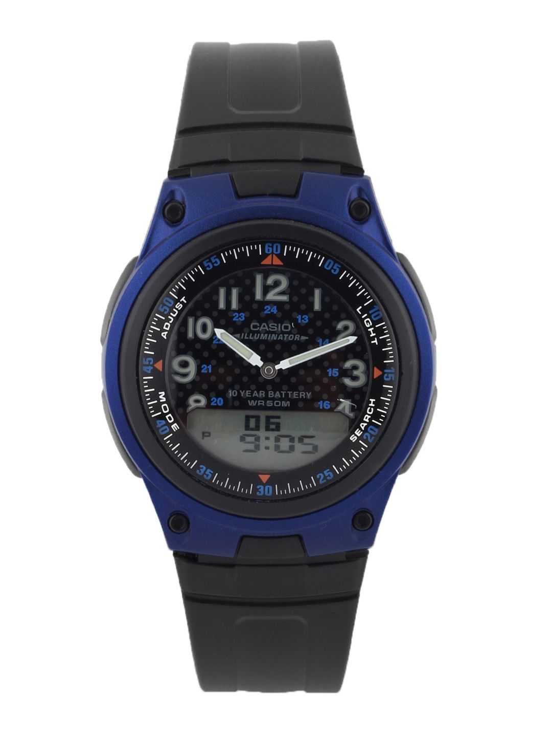 CASIO YOUTH Men Black Dial Analogue & Digital Watch AD137