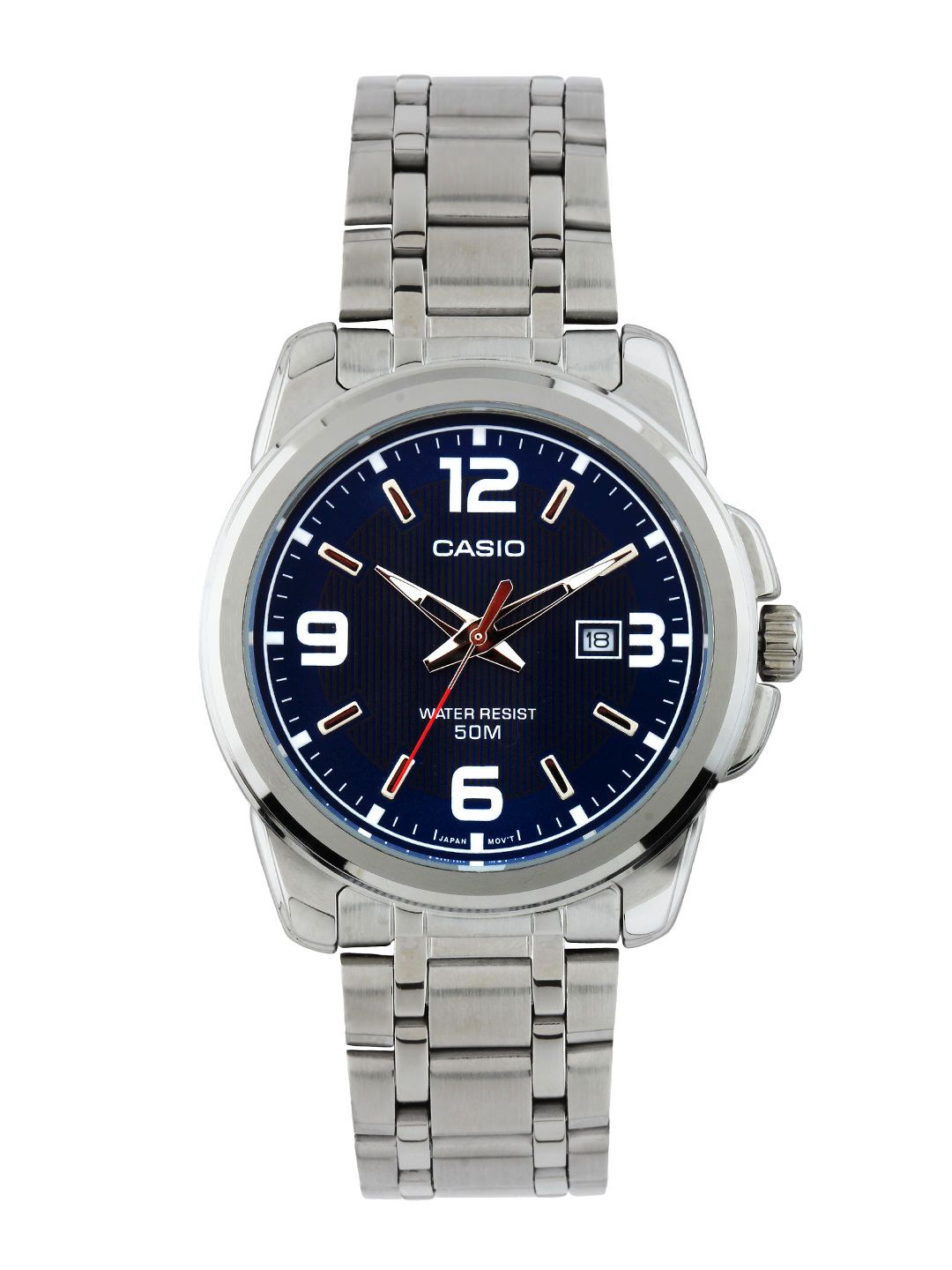Casio Enticer Men Silver Analogue Watch MTP-1314D-2AVDF(A551)