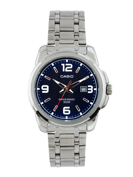 Casio Enticer Men Silver Analogue Watch MTP-1314D-2AVDF(A551)