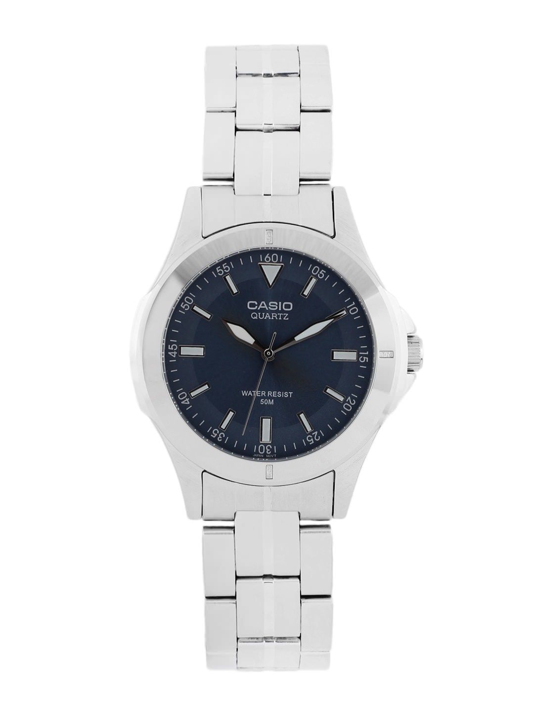 Casio Enticer Men Silver Analogue Watch MTP-1214A-2AVDF(A343)