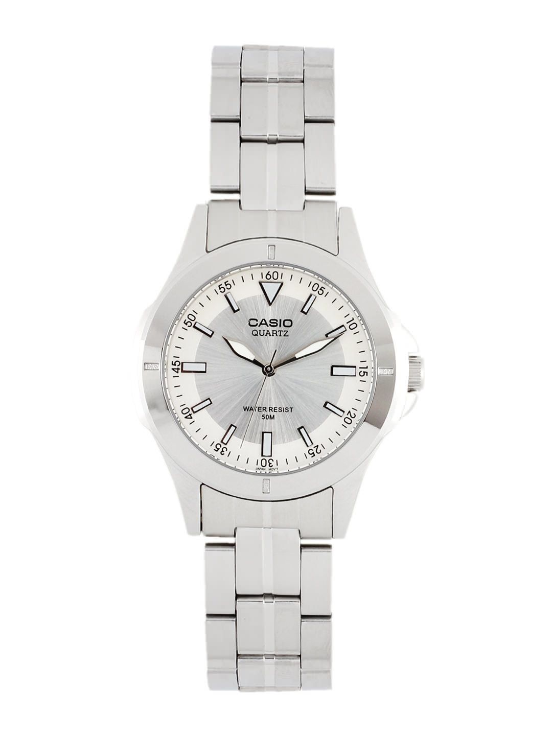 Casio Enticer Men Steel-Toned Analogue Watch MTP-1214A-7AVDF(A344)