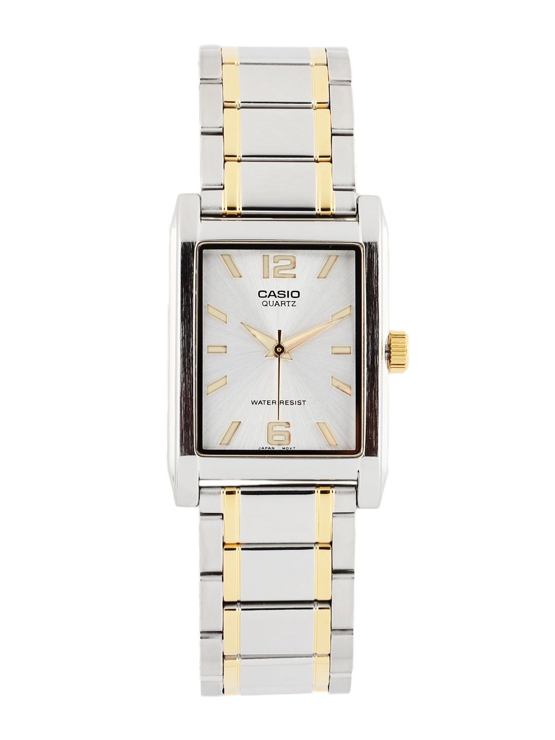 Casio Enticer Men Silver-Gold Analogue Watch MTP-1235SG-7ADF(A359)