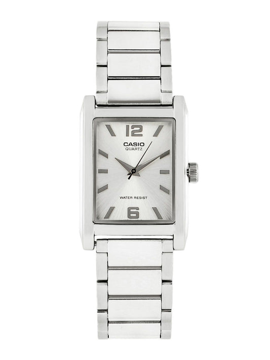 Casio Enticer Men Silver Analogue Watches (A358) MTP-1235D-7ADF