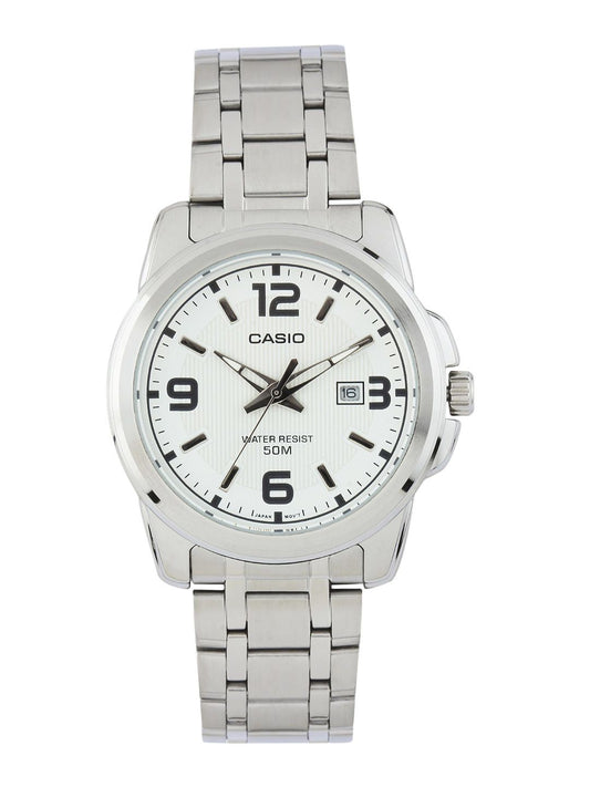 Casio Enticer Men Silver Analogue Watch MTP-1314D-7AVDF(A552)