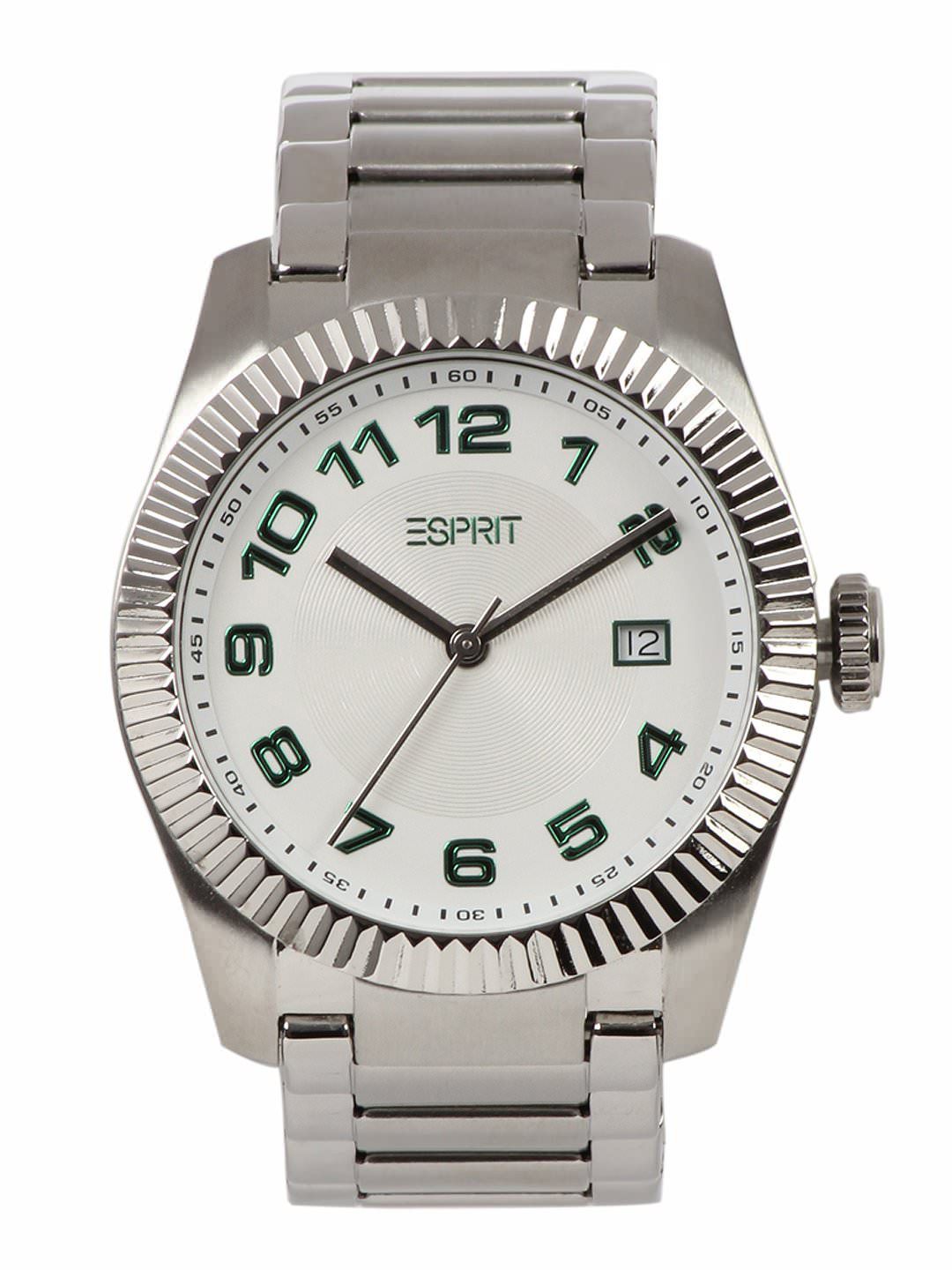 Esprit Men White Dial Watch