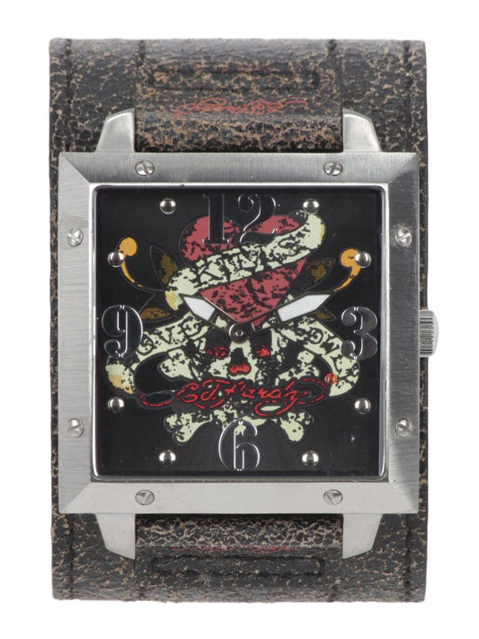 Ed Hardy Men Black Dial Watch