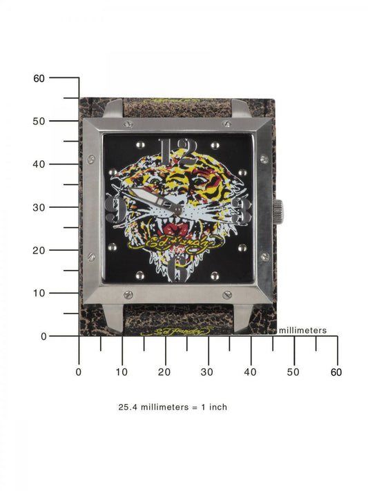 Ed Hardy Men Black Dial Watch