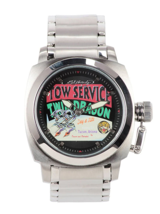 Ed Hardy Men Black Dial Watch