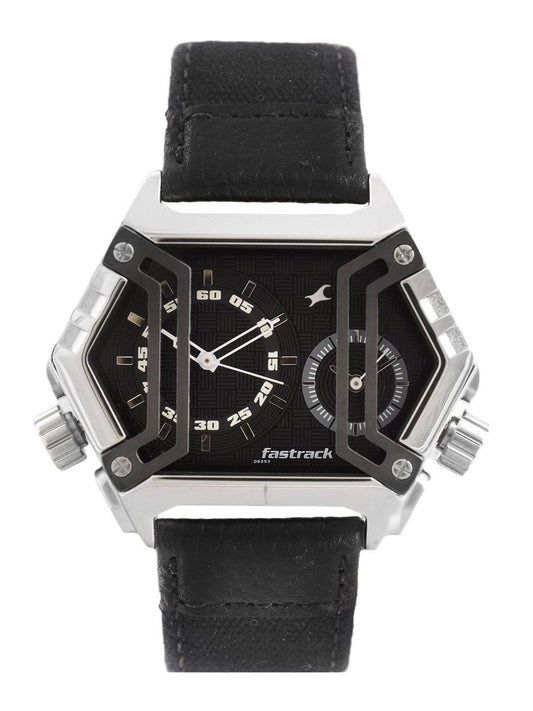 Fastrack Men Black Dial Watch