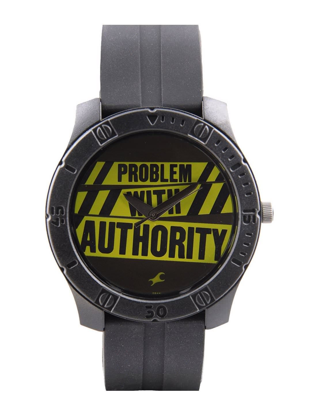 Fastrack Men Black Dial Watch