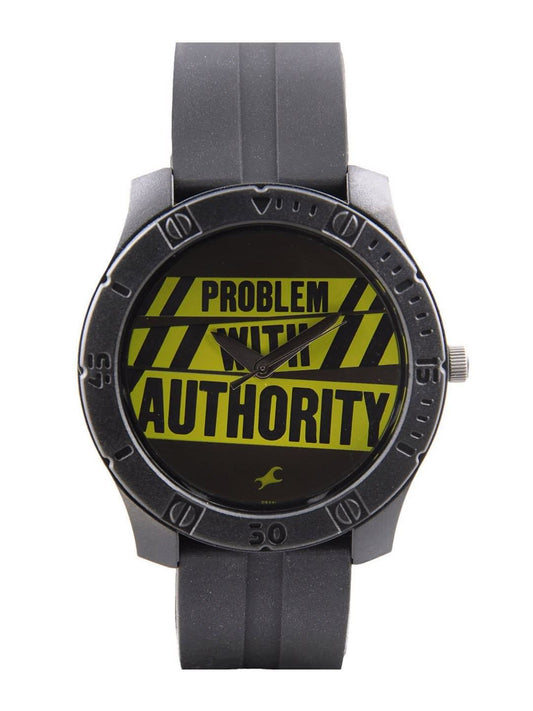 Fastrack Men Black Dial Watch