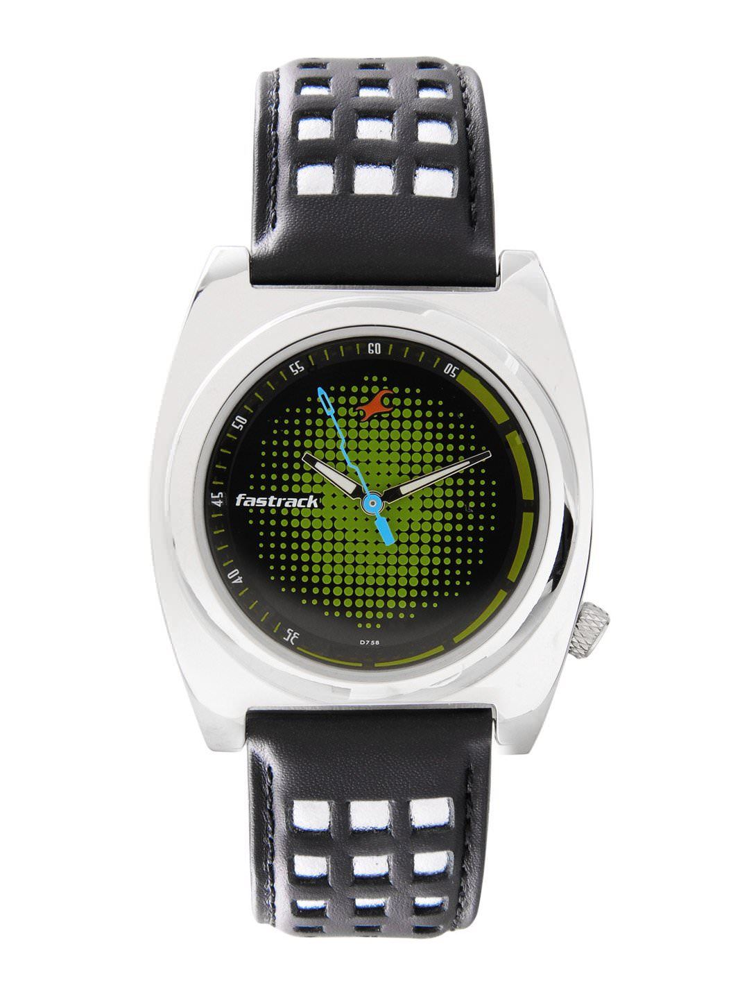 Fastrack Men Black Dial Watch