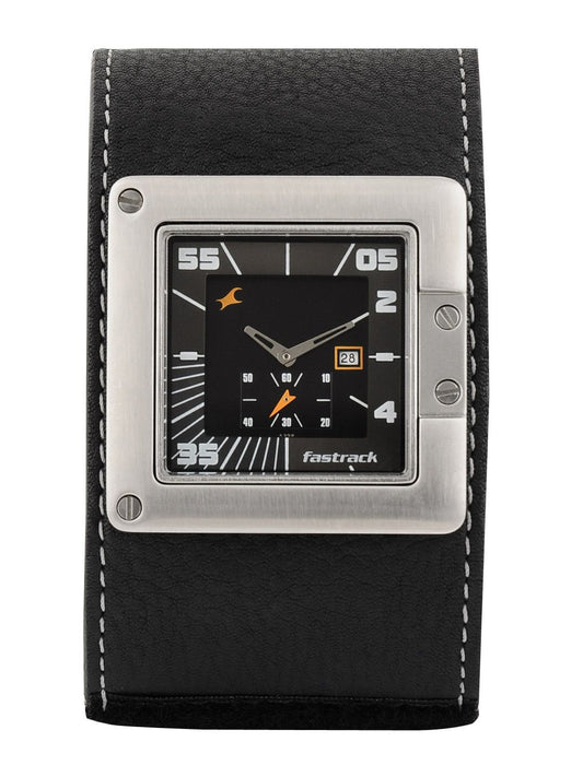 Fastrack Men Black Dial Watch
